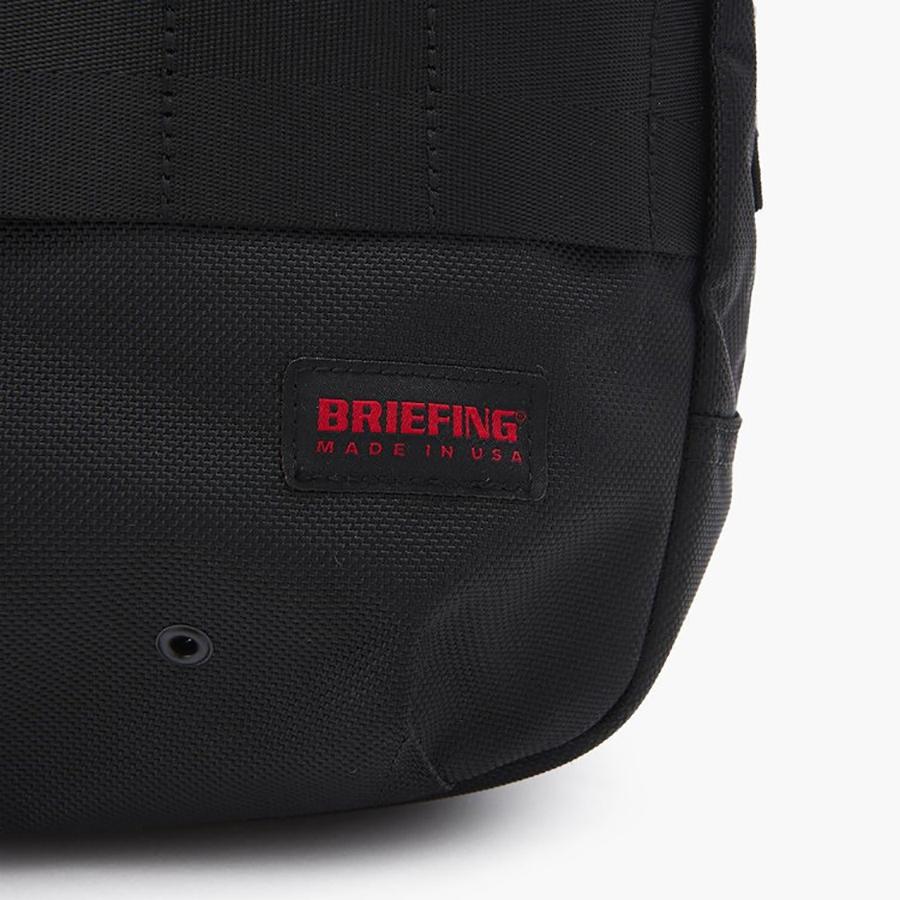 ブリーフィング ショルダーバッグ/ブラック メンズ USA BRF032219 BRIEFING【選べるノベルティ付】の画像