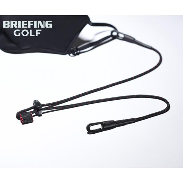 BRIEFING（ブリーフィング） マスクストラップ/ブラック メンズ GOLF