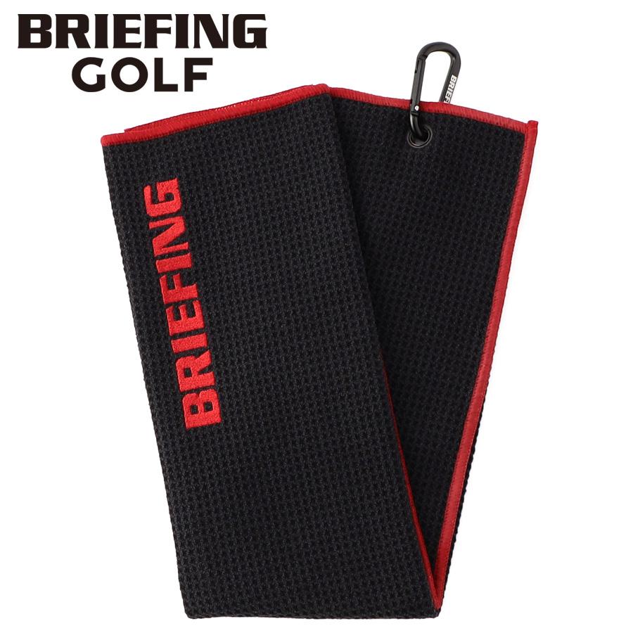 BRIEFING（ブリーフィング） ロゴツアータオル/ヒポポタマス/ブラック