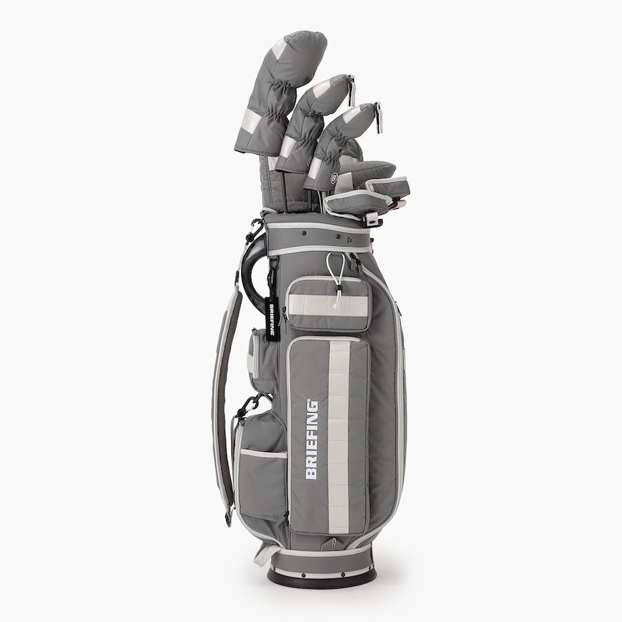 ブリーフィング ゴルフ キャディバッグ BRG251D01ライトグレー BRIEFING（ブリーフィング） ゴルフ/キャディバッグ/ライトグレー
