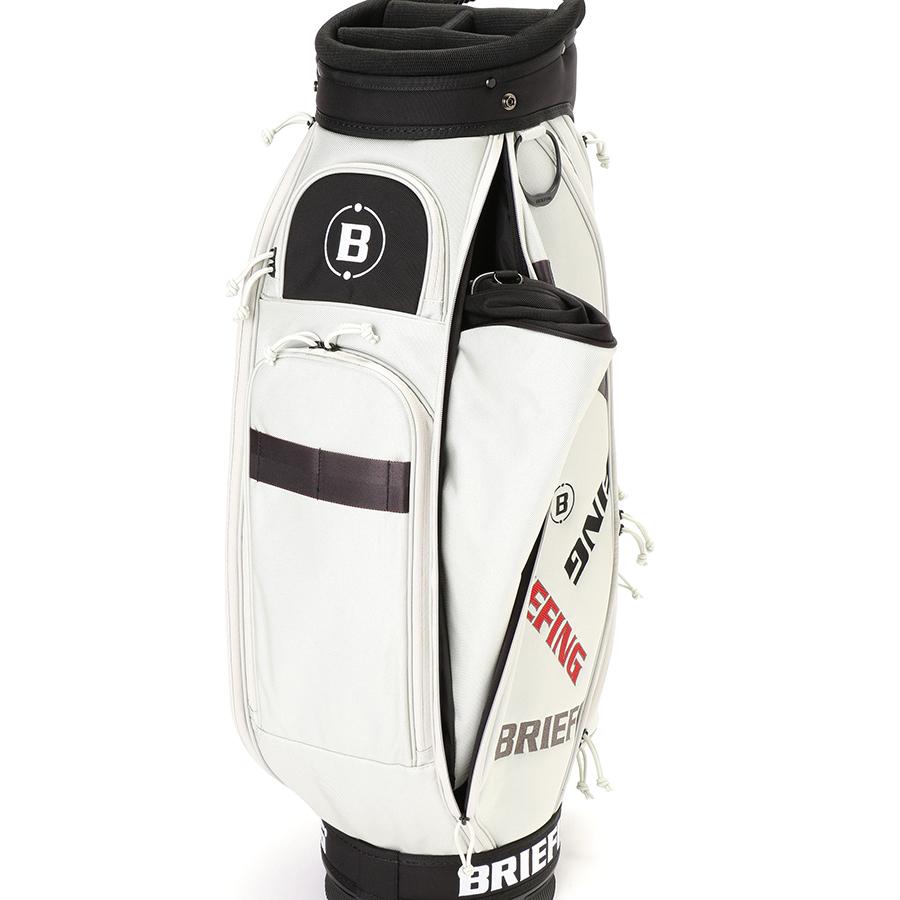 BRIEFING（ブリーフィング） ゴルフ/キャディバッグ/シルバー メンズ