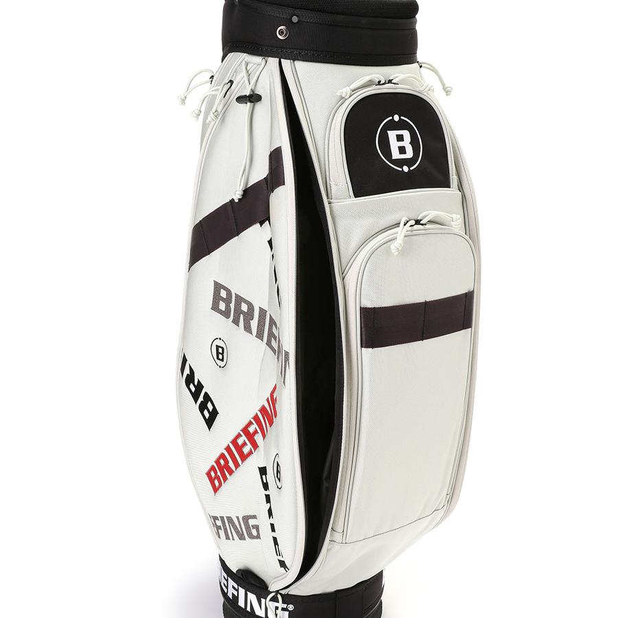 BRIEFING（ブリーフィング） ゴルフ/キャディバッグ/シルバー メンズ