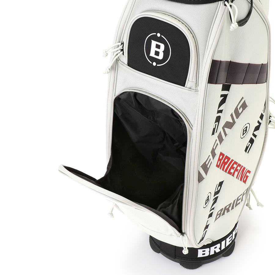 BRIEFING（ブリーフィング） ゴルフ/キャディバッグ/シルバー メンズ