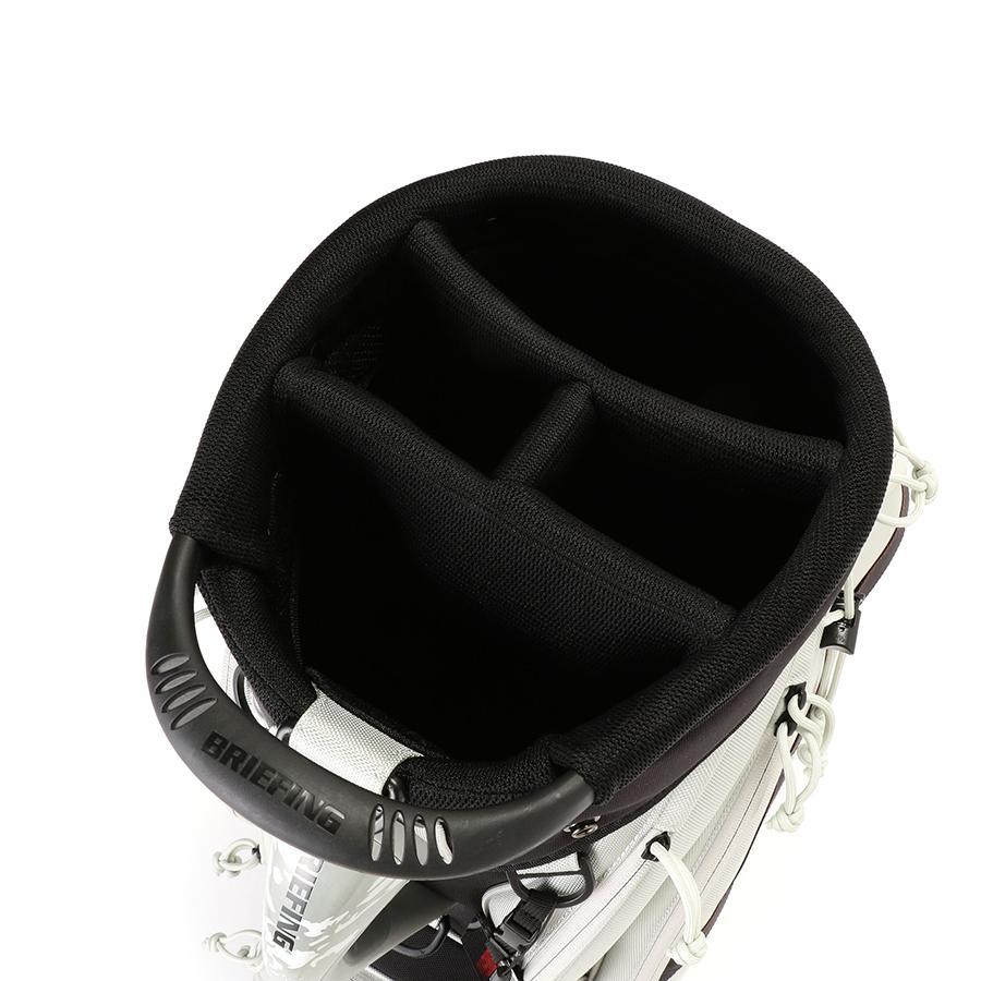 BRIEFING（ブリーフィング） ゴルフ/キャディバッグ/シルバー メンズ