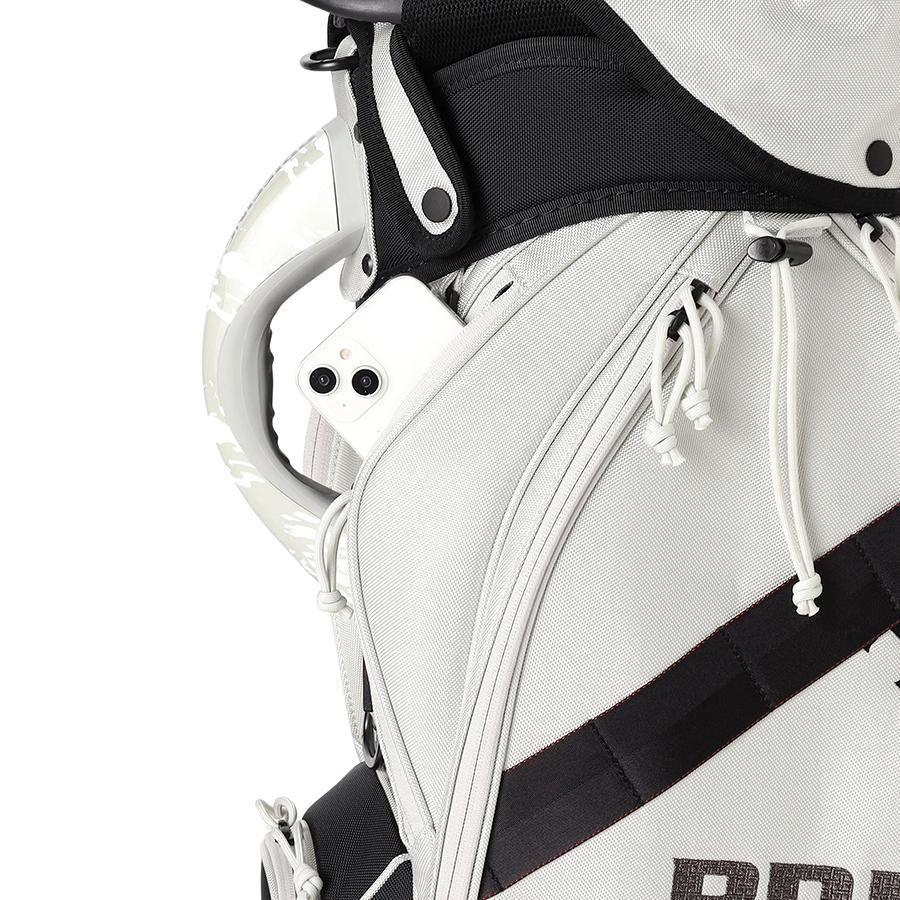 BRIEFING（ブリーフィング） ゴルフ/キャディバッグ/シルバー メンズ