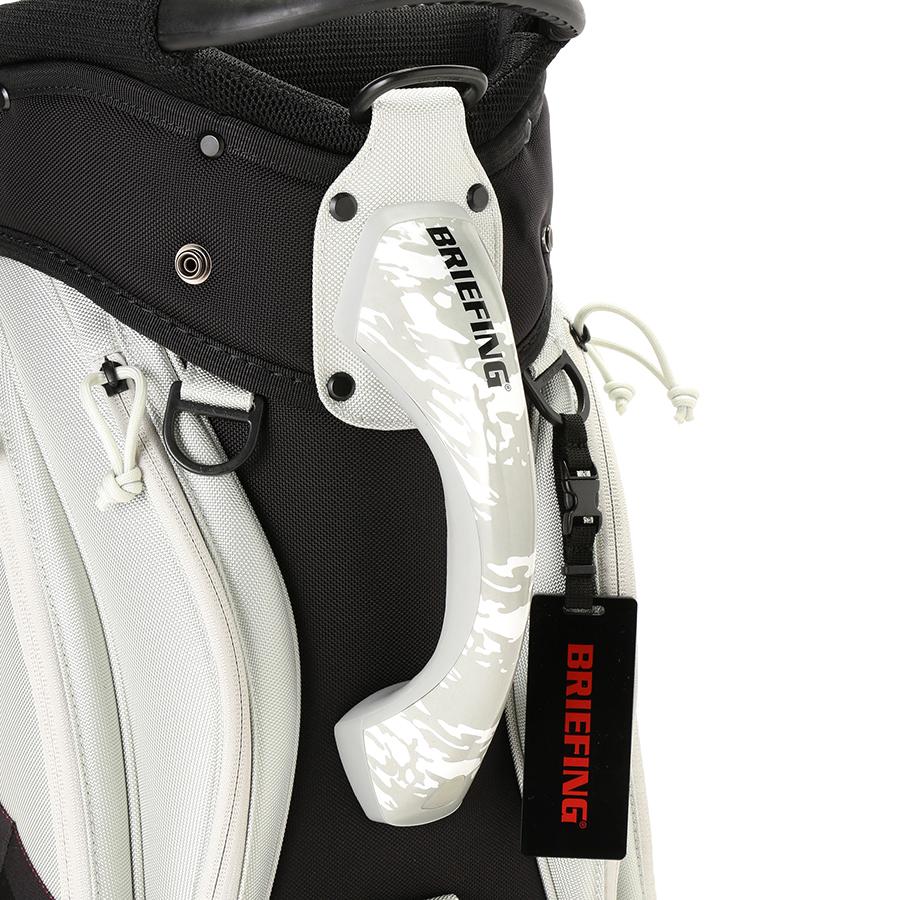 BRIEFING（ブリーフィング） ゴルフ/キャディバッグ/シルバー メンズ