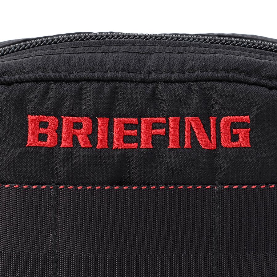 ブリーフィング 3WAYポーチ/ブラック メンズ GOLF/CS brg251g14 BRIEFING【選べるノベルティ付】の画像