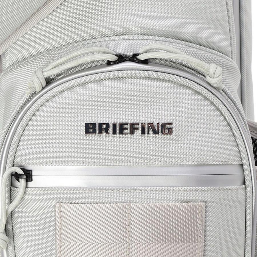 BRIEFING（ブリーフィング） ゴルフ/キャディバッグ/シルバー メンズ