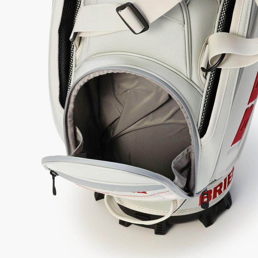 BRIEFING（ブリーフィング） ゴルフ/キャディバッグ/シルバー メンズ