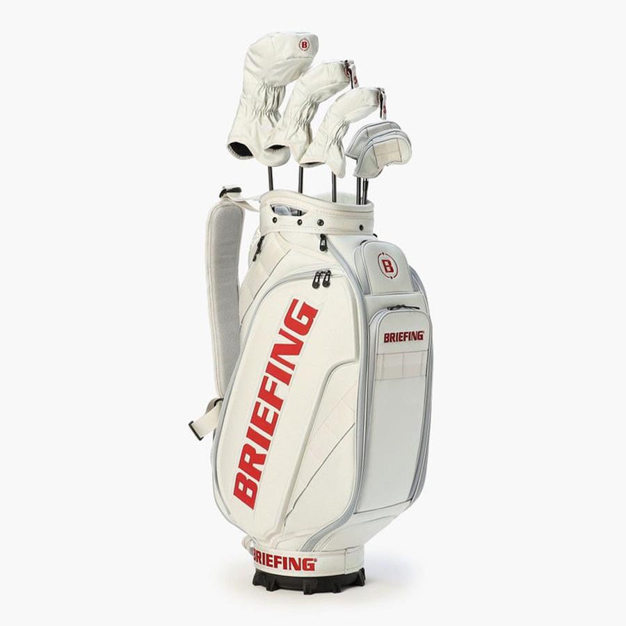 BRIEFING（ブリーフィング） ゴルフ/キャディバッグ/シルバー メンズ
