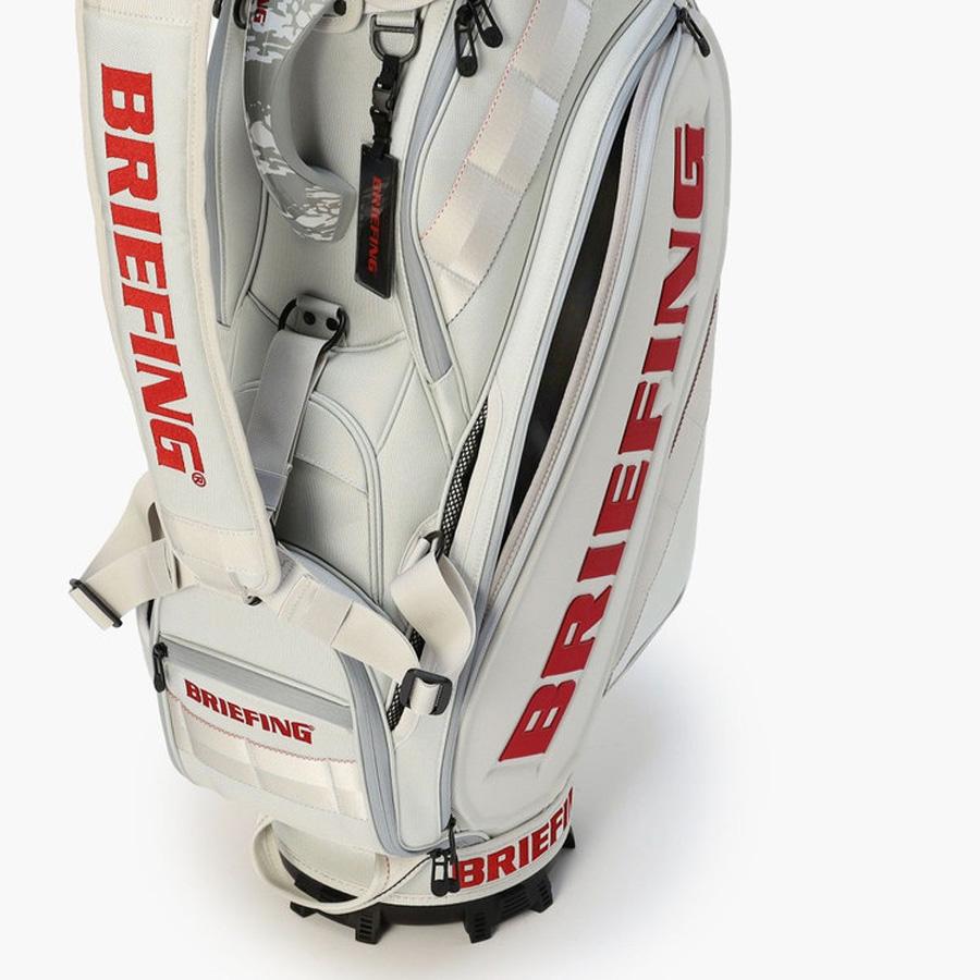 BRIEFING（ブリーフィング） ゴルフ/キャディバッグ/シルバー メンズ