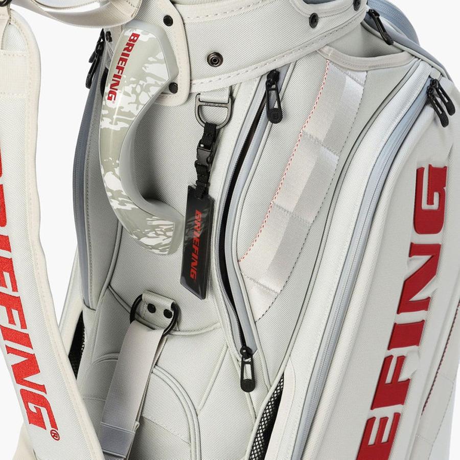 BRIEFING（ブリーフィング） ゴルフ/キャディバッグ/シルバー メンズ