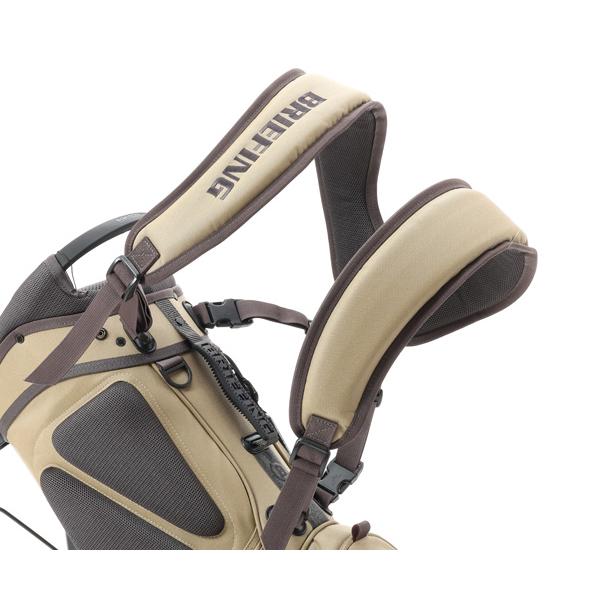 ブリーフィング ゴルフ キャディバッグ スタンドBRG253D03 ベージュ BRIEFING GOLF（ブリーフィングゴルフ） ブリーフィング ゴルフ