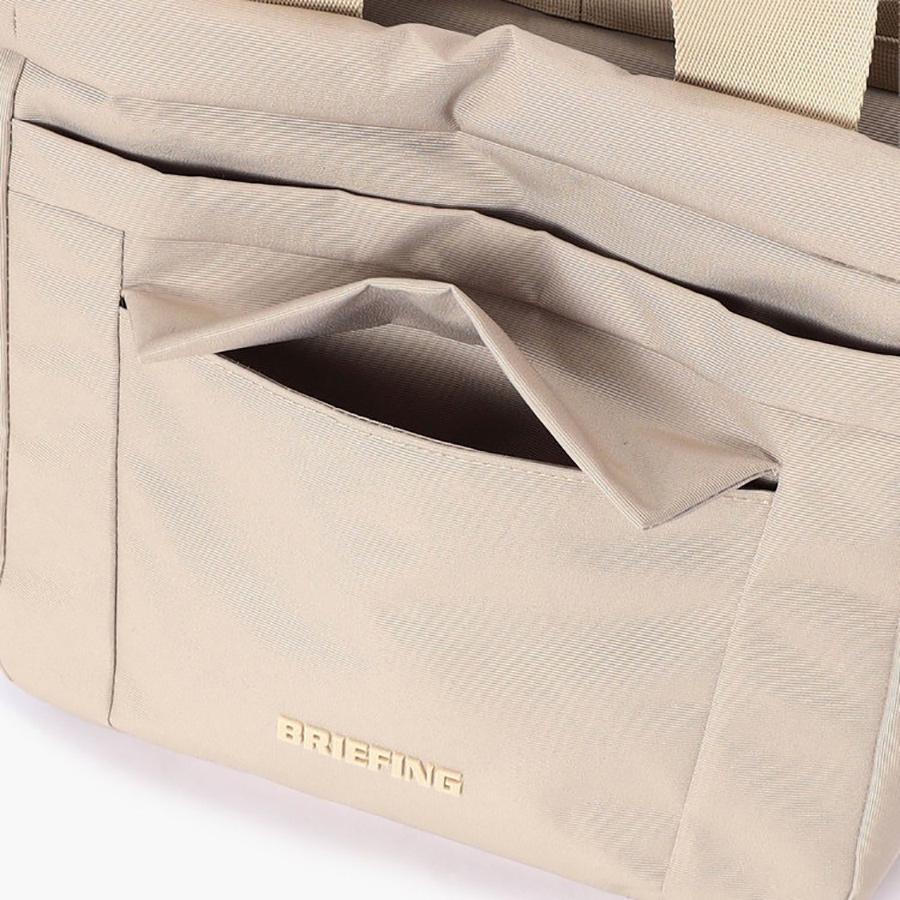 新品　現行モデル　ブリーフィング　カートバッグ　ベージュ BRIEFING（ブリーフィング） スクエアカートトート/ベージュ