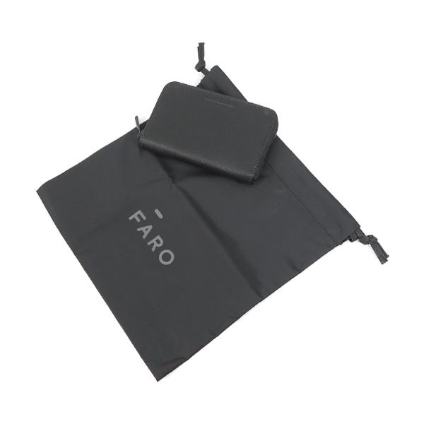 【新品】FARO（ファーロ）コンパクトジップウォレット/ブラック FARO（ファーロ） コンパクトジップウォレット/ブラック メンズ
