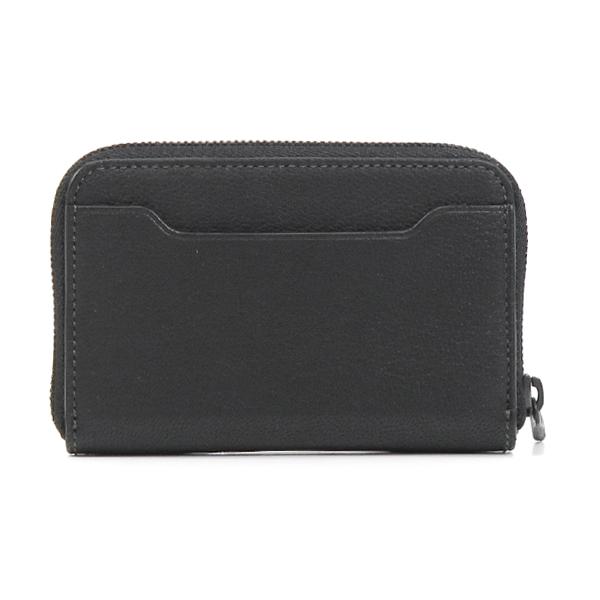 FARO（ファーロ） コンパクトジップウォレット/ブラック メンズ