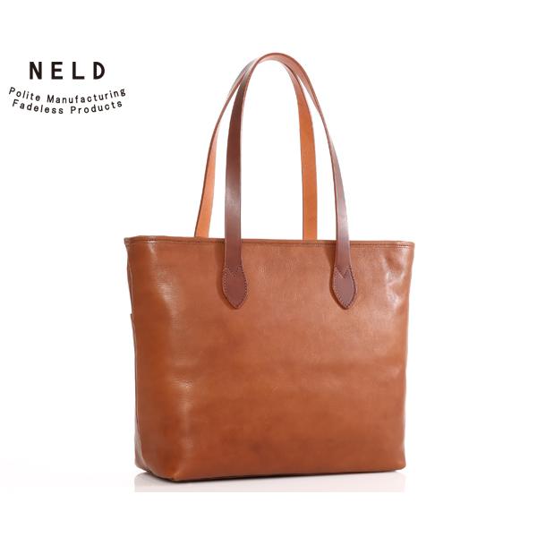 NELD（ネルド） トートバッグ 大/キャメル メンズ ロールN fn634 NELD【選べるノベルティ付】 : クールキャット Yahoo ...