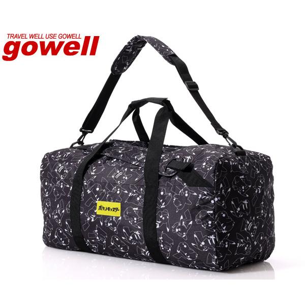 gowell（ゴーウェル） ポケモン 4WAY大容量トラベルバッグ/ブラック