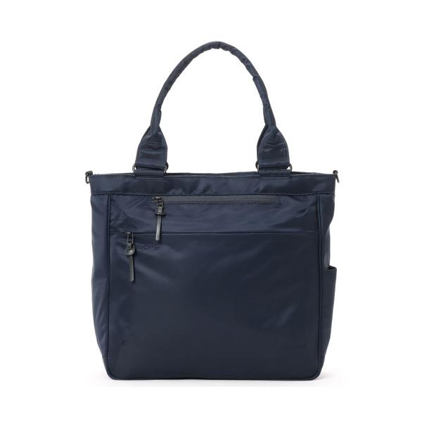 ネイビー　トートバッグ ディーエスビーケー DANTOTSU Square SmartTote 2WAYトートバッグ