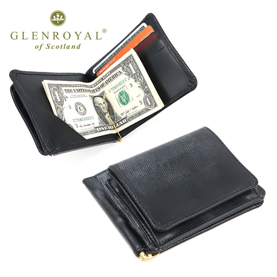 GLENROYAL（グレンロイヤル） マネークリップ/ニューブラック メンズ