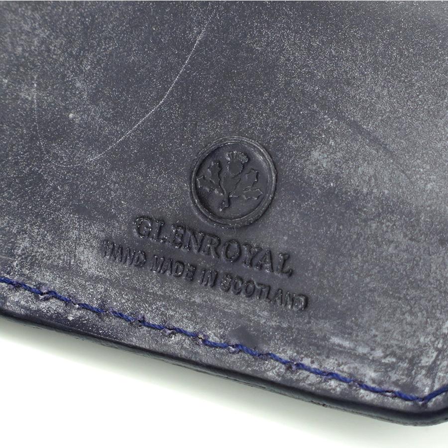 グレンロイヤル ロングウォレット/ダークブルー メンズ レイクランドブライドル LB03-6178 GLENROYAL【選べるノベルティ付】の画像