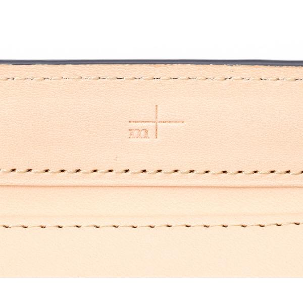 m+（エムピウ） ミッレフォッリエ2/ミニ財布/ネイビー メンズ コード