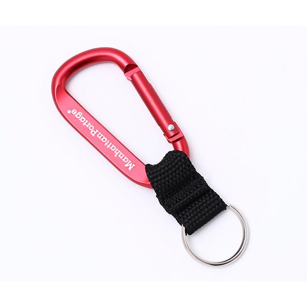 Manhattan Portage（マンハッタンポーテージ） カラビナ/レッド メンズ