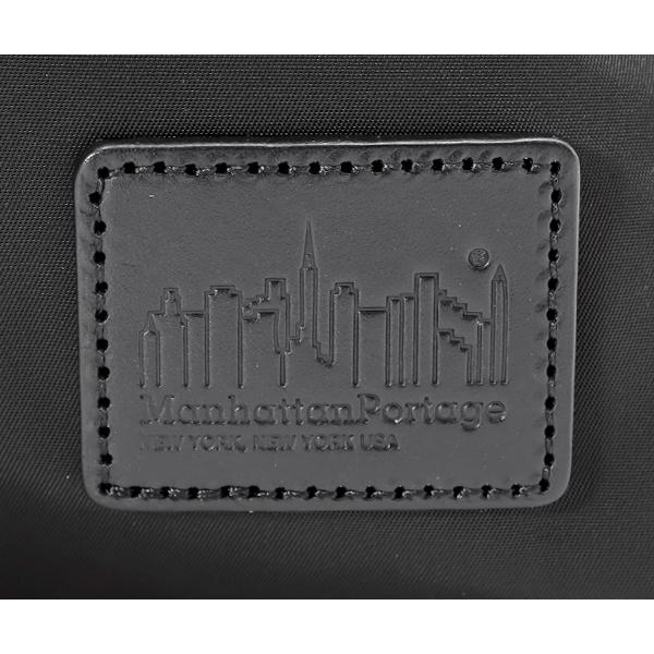 【限定A5ノートブックプレゼント】 マンハッタンポーテージ ブラックレーベル バックパック/ブラック メンズ mp1276twlbl Manhattan Portageの画像