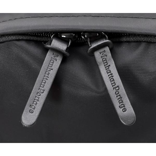 【限定A5ノートブックプレゼント】 マンハッタンポーテージ ブラックレーベル バックパック/ブラック メンズ mp1276twlbl Manhattan Portageの画像