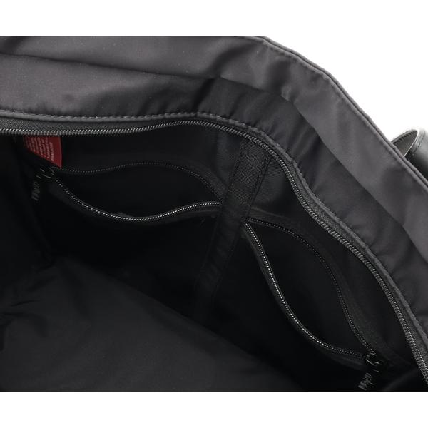 【限定A5ノートブックプレゼント】 マンハッタンポーテージ ブラックレーベル トートバッグ/ブラック メンズ mp1398twlbl Manhattan Portageの画像