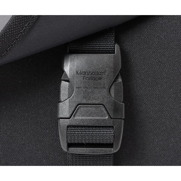 マンハッタンポーテージ メッセンジャーバッグ/ブラック メンズ mp1603fzpdhpwp Manhattan Portage【選べるノベルティ付】_7