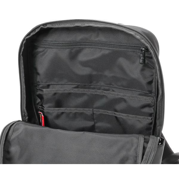 【限定A5ノートブックプレゼント】 マンハッタンポーテージ ブラックレーベル バックパック/ブラック メンズ mp2273twlbl Manhattan Portageの画像
