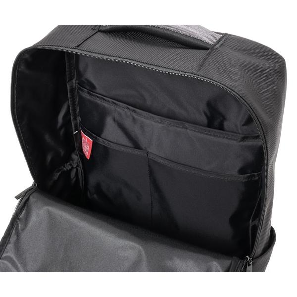 【限定A5ノートブックプレゼント】 マンハッタンポーテージ ブラックレーベル バックパック/ブラック メンズ mp2288vglbl Manhattan Portageの画像