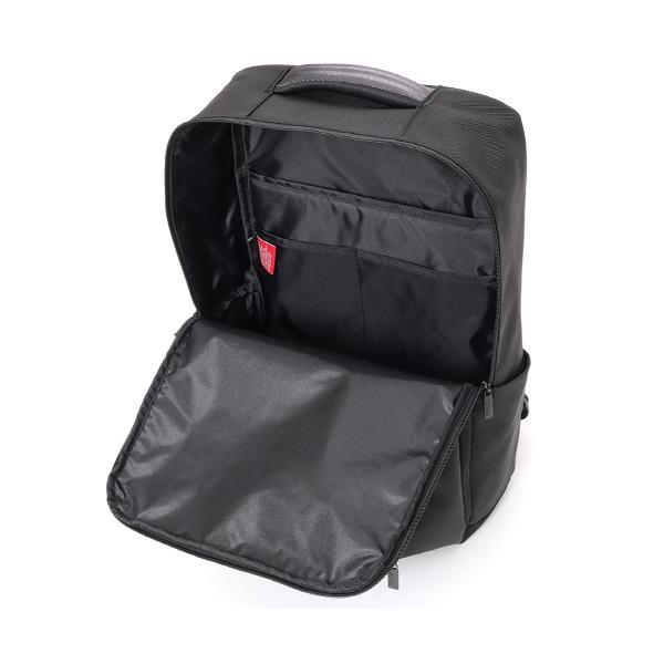 【限定A5ノートブックプレゼント】 マンハッタンポーテージ ブラックレーベル バックパック/ブラック メンズ mp2288vglbl Manhattan Portageの画像