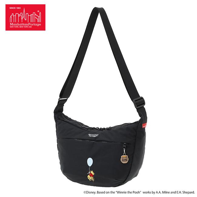 プーさん ショルダーバッグ Manhattan Portage マンハッタンポーテージ プーさん ショルダーバッグ