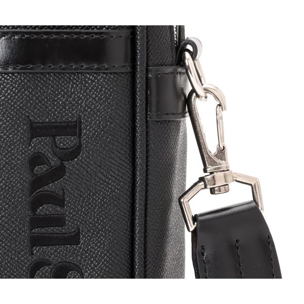 PAUL STUART（ポールスチュアート） 縦型トラベルショルダーバッグ