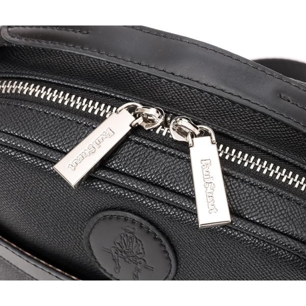 PAUL STUART（ポールスチュアート） 縦型トラベルショルダーバッグ