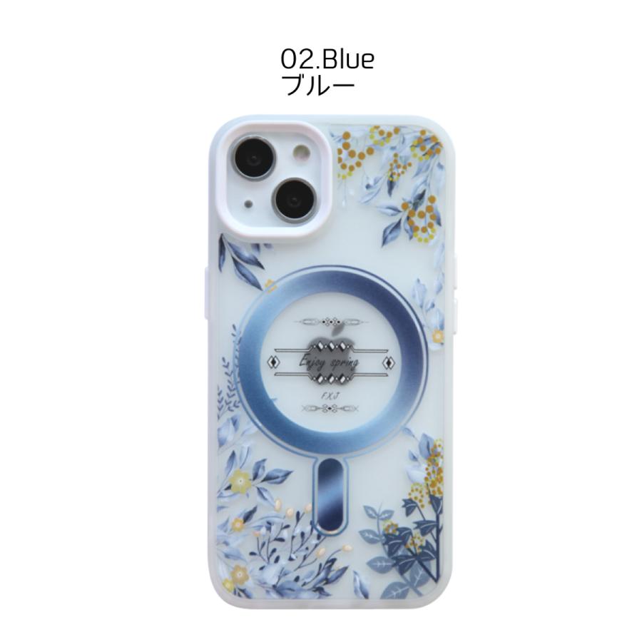 iPhone iphone 13 ケース かわいい 花柄 クリア 12 mini pro