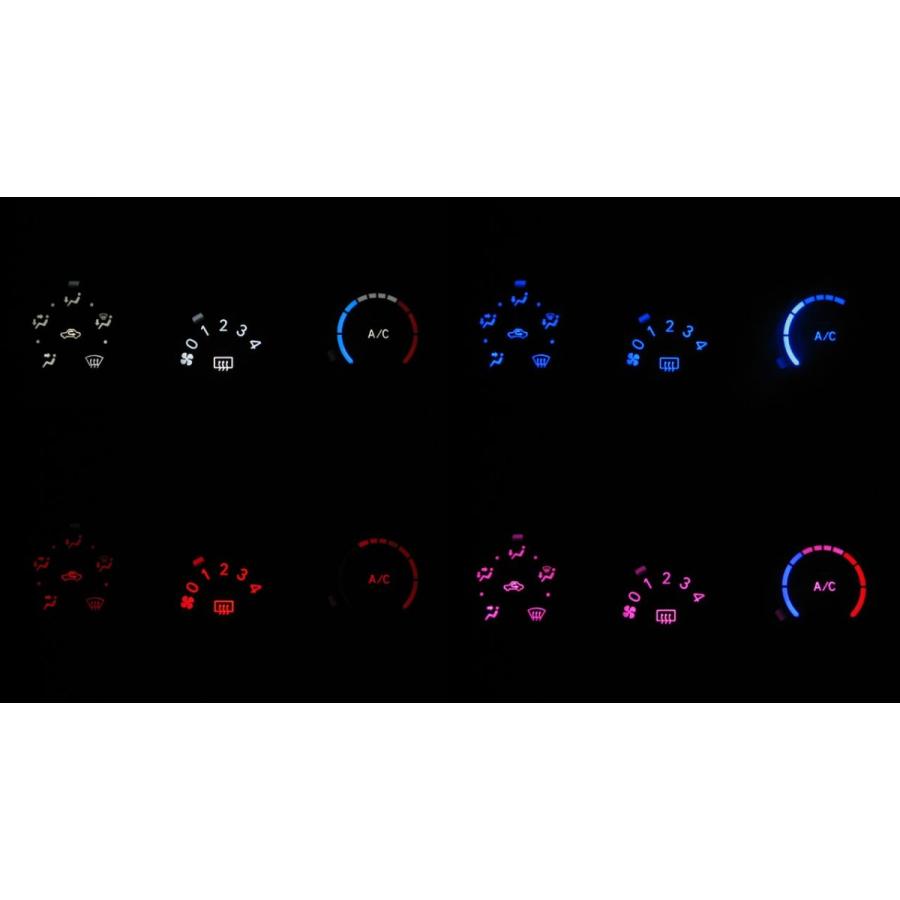 カローラアクシオ E141/E142/E144 LEDエアコン照明セット！ | トヨタ