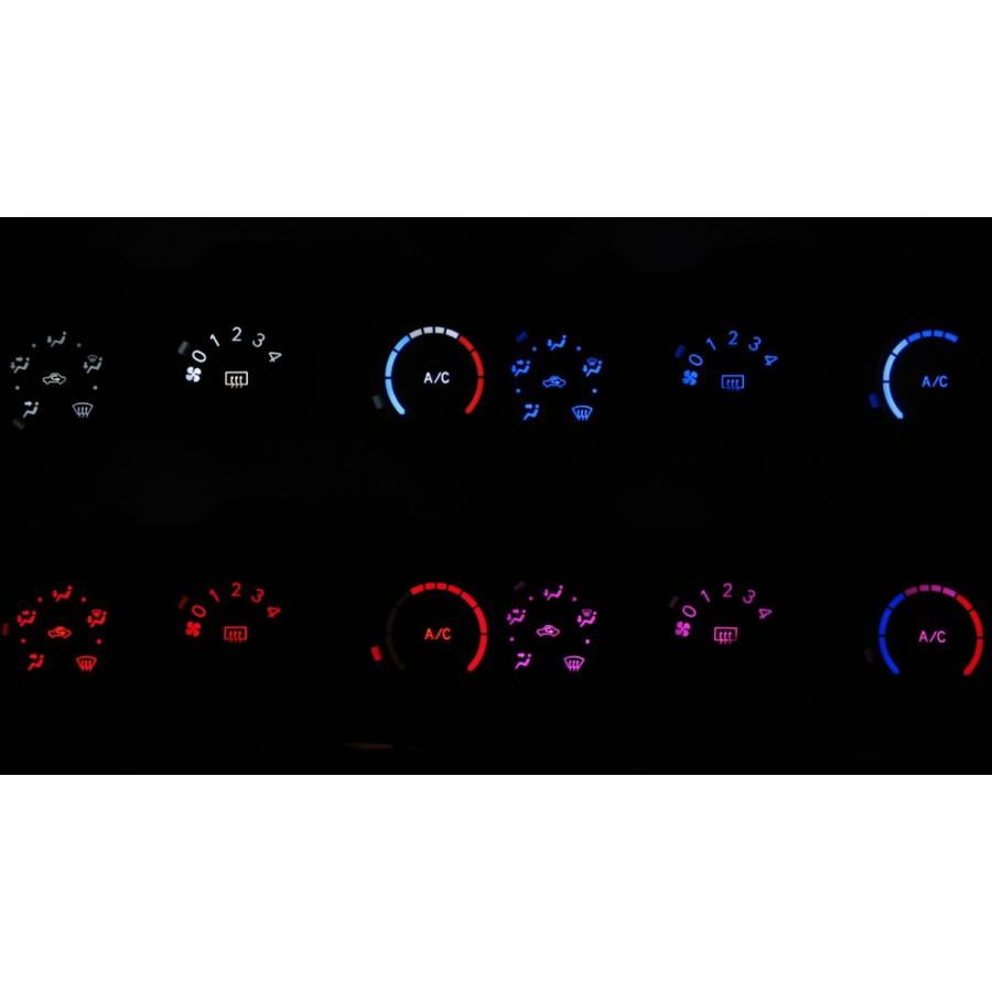 カローラルミオン NZE151N/ZRE152N/ZRE154N LEDエアコン照明セット！ | トヨタ