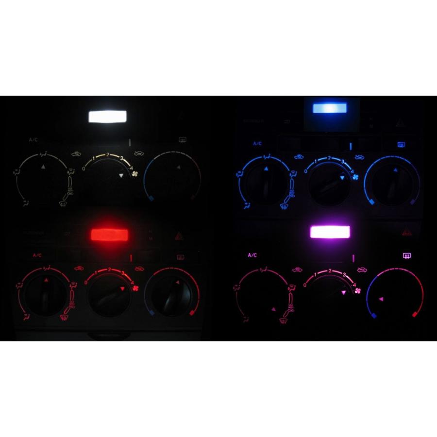 カローラスパシオ ZE120系 LEDエアコン照明セット! マニュアルエアコン用 | トヨタ