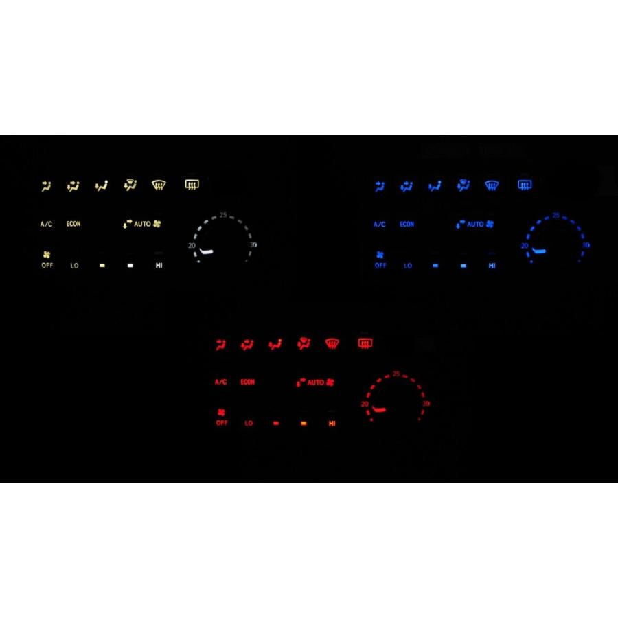カレン ST20系 LEDエアコン照明セット！ オートエアコン用 | トヨタ