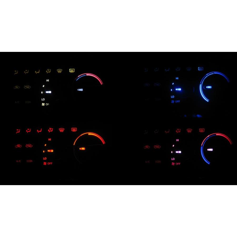 カレン ST20系 LEDエアコン照明セット！ マニュアルエアコン用 | トヨタ