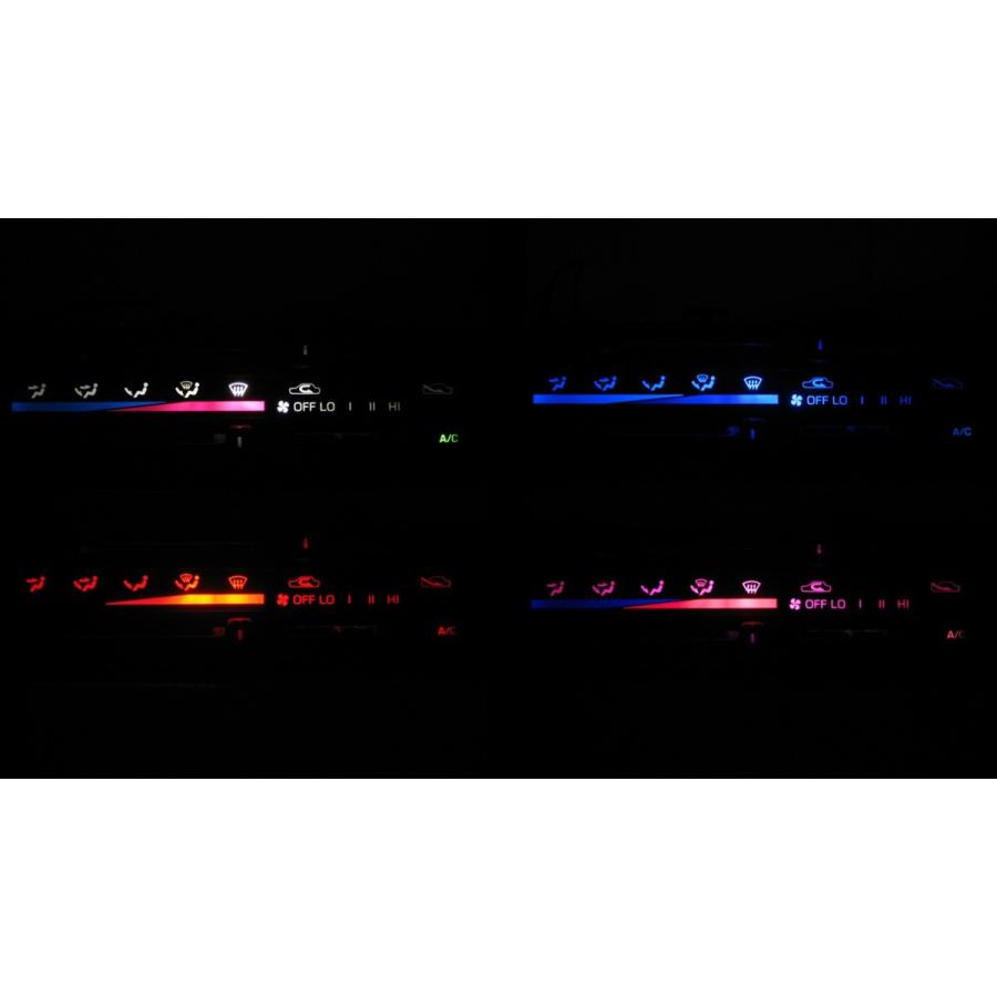 ハイエース 100系 LEDエアコン照明セット！ マニュアルエアコン用 | トヨタ