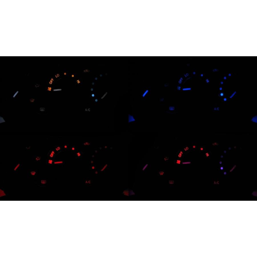 MR-S ZZW30 前期 LEDエアコン照明セット！ | 