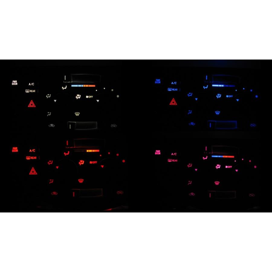 ポルテ NP10/NP11/NP15 LEDエアコン照明セット！ マニュアルエアコン用 | 