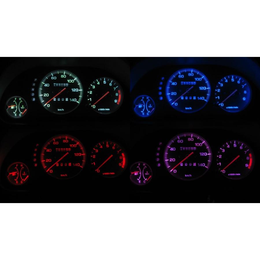 プレオ RA1/RA2 前期 LEDメーター照明フルセット！ タコ有りメーター用 | 
