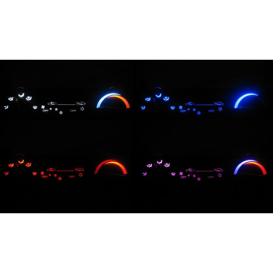 パジェロミニ H56A 前期 LEDエアコン照明セット！ | 