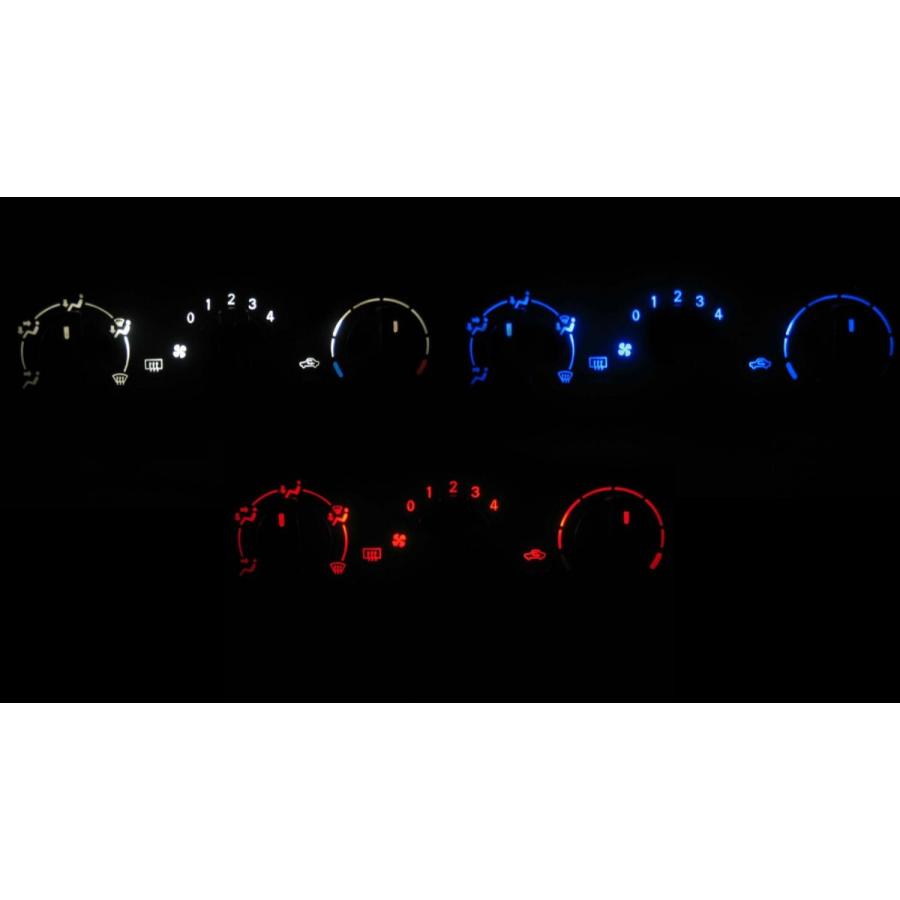 パジェロミニ H53/H58 LEDエアコン照明セット！ | 