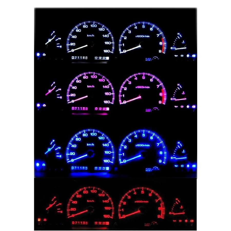 日産 S13 シルビア/180sx 前期 中期 LEDメーター照明 セット